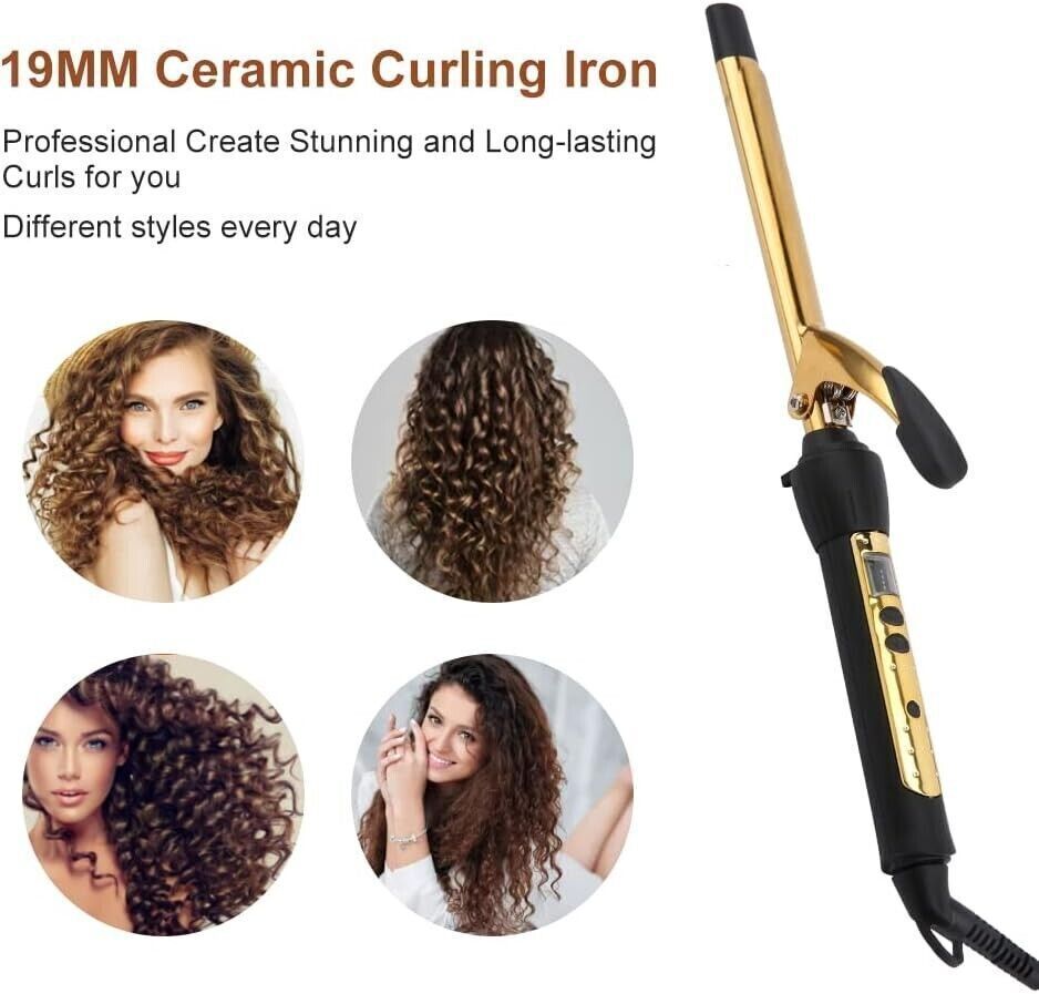 Ferro Ovale Arricciacapelli, Professionale Cono Arricciacapell, Capelli