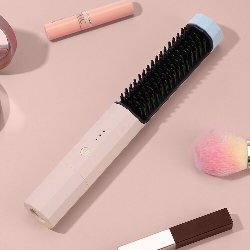 YKMIANJI Pettine lisciante per capelli piastra per capelli portatile piastra