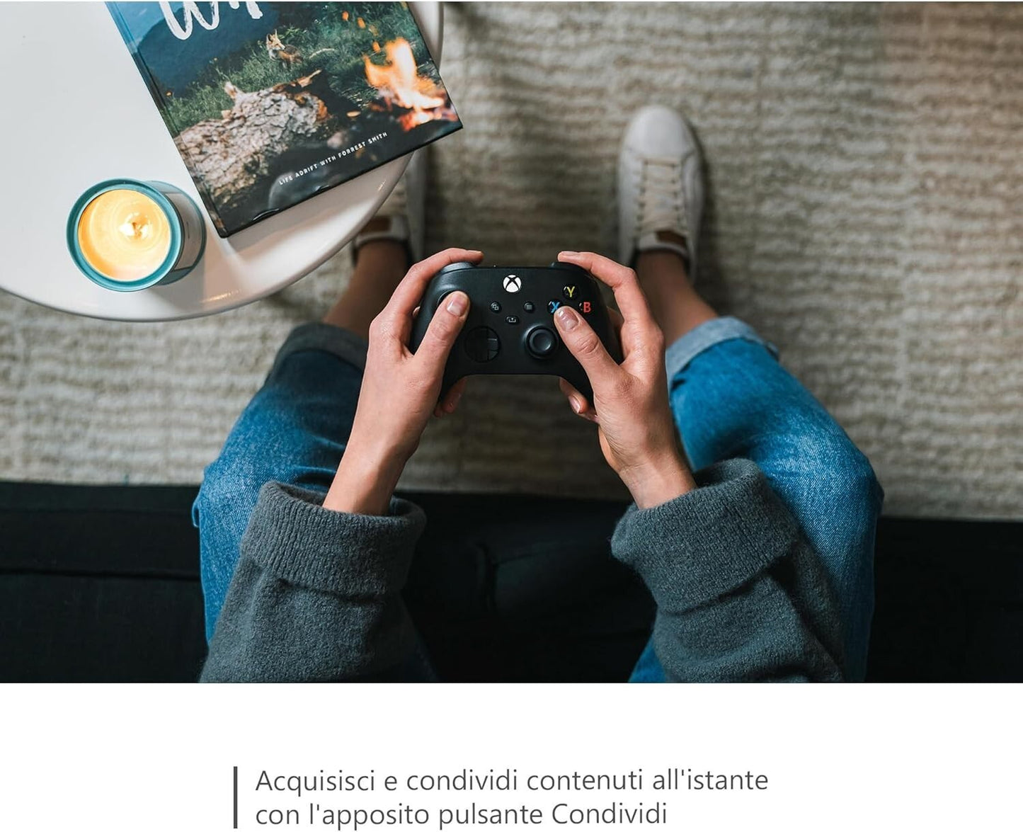 Xbox Controller Wireless - Carbon Black One, Series X|S, Windows 10/11, Android
