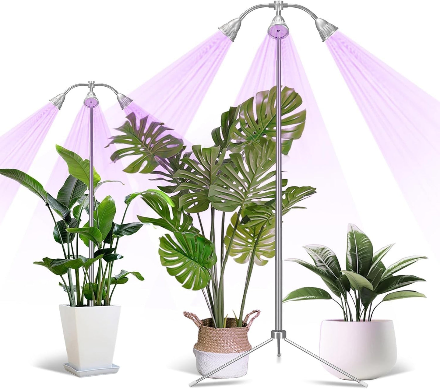 Lampada per la coltivazione di piante a LED per piante a spettro completo a 360°