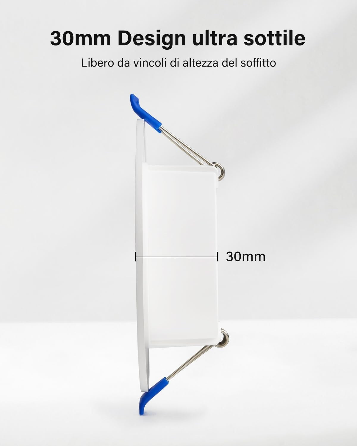 Faretti LED da Incasso Leselux per Cartongesso Dimmerabile 5W, 10x IP44 Luci da