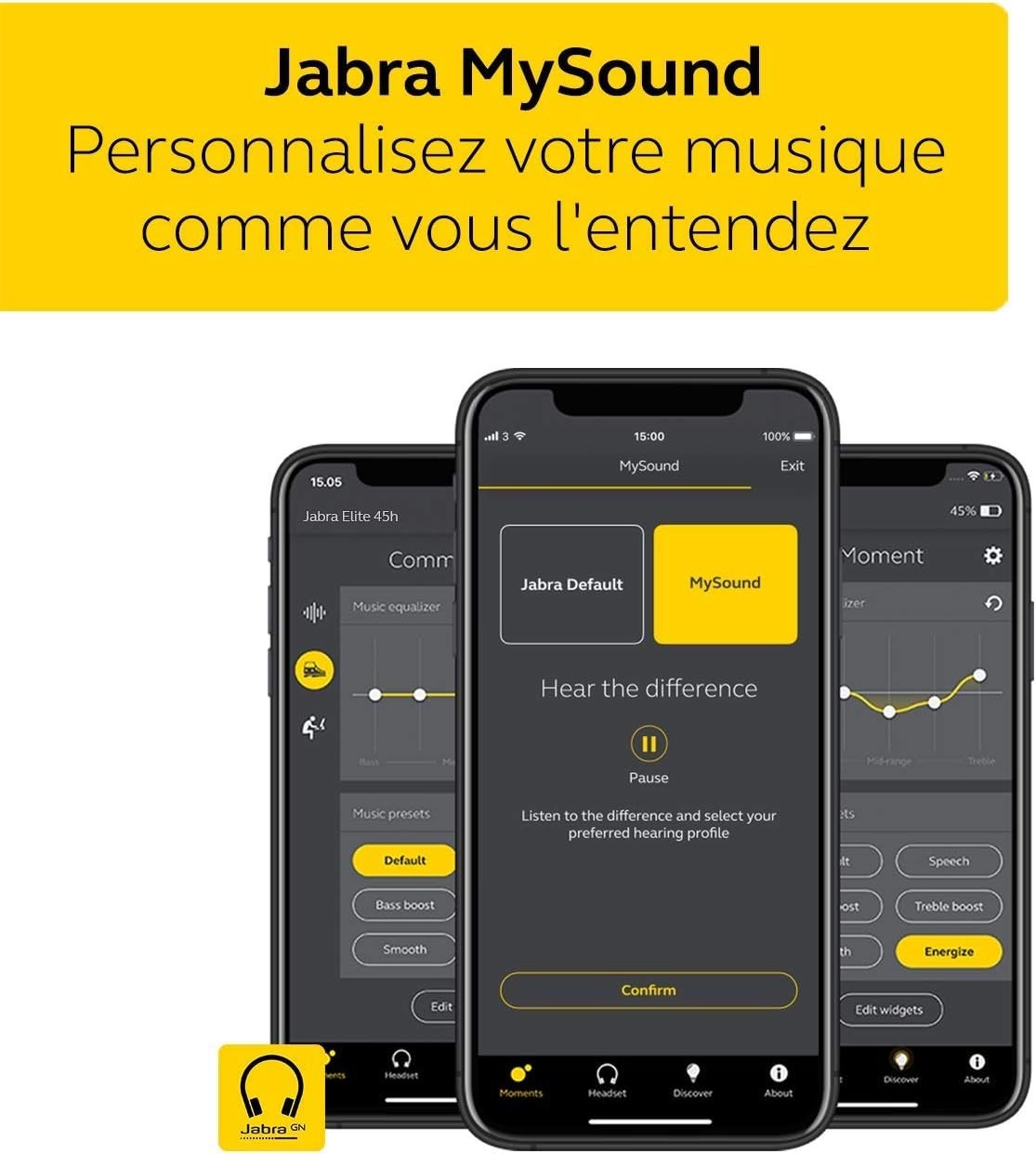 Jabra Elite 75t Auricolari Cuffie Bluetooth con cancellazione attiva del rumore