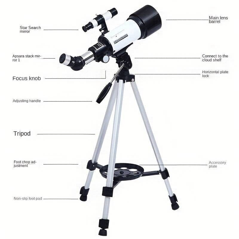 Telescopio per Bambini Treppiede Starfinder Telescopio Portatile