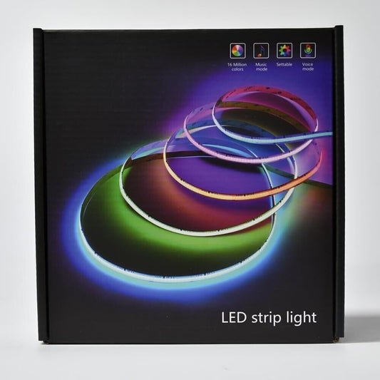 GEYUEYA Striscia LED COB 10 Metri 5760 LEDs WIFI 24v CRI 90+ rgbic