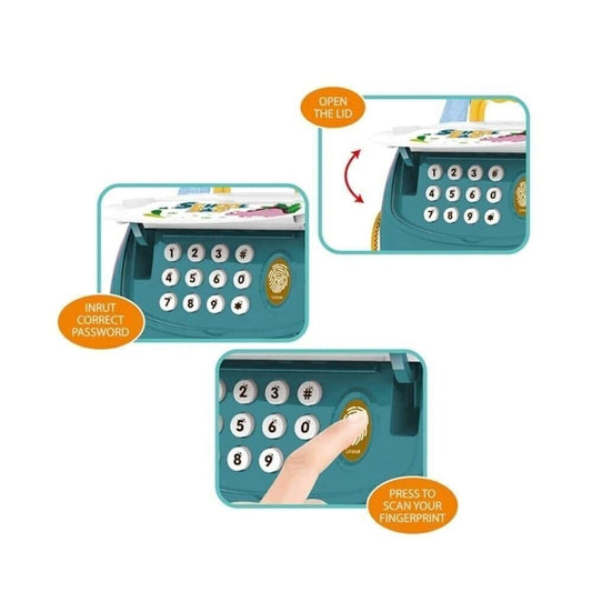 Salvadanaio Elettronico, Mini ATM Bank, Salvadanaio con Password e Tocco