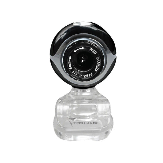 Webcam 350K Techmade TM-C011 con Clip e funzione Face Tracking 1.3 Megapixel