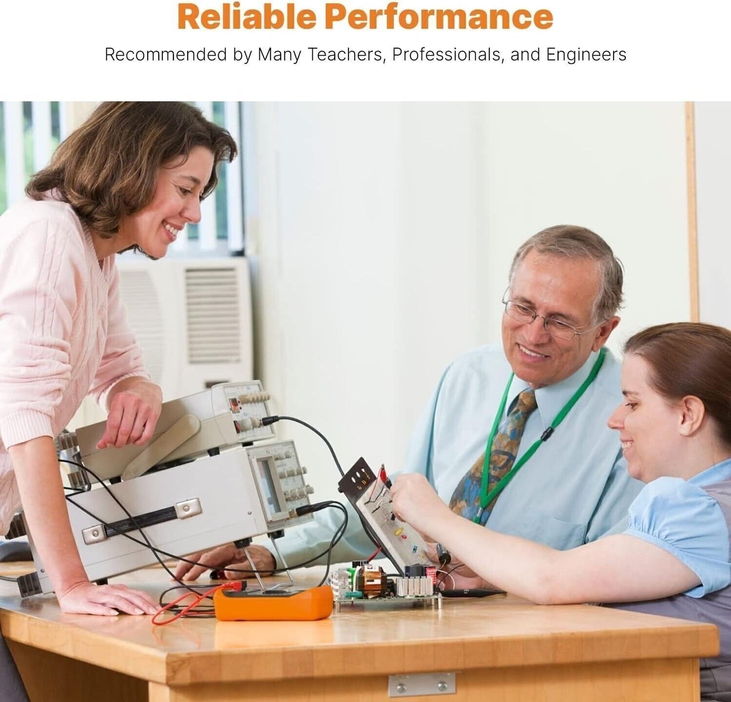 ULTRICS Multimetro Digitale, Voltmetro Amperometro Ohmmetro Circuit Checker