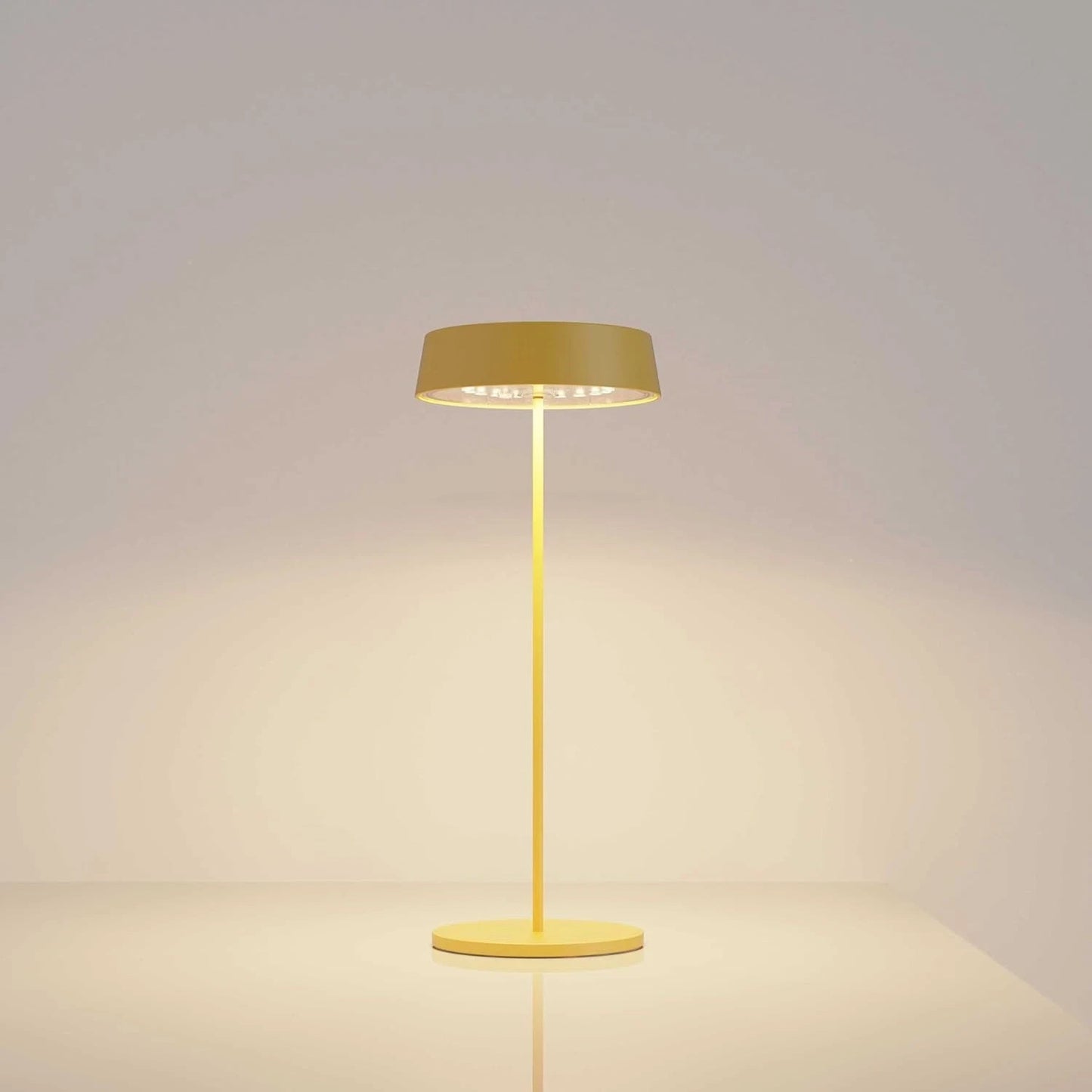 Palmina 901 lampade da tavolo senza fili lampade da tavolo ricaricabili Gialla