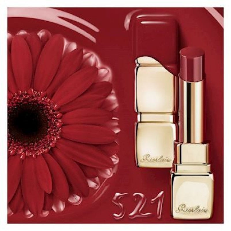 Guerlain KissKiss Shine Bloom Rossetto Brillante 521 Kiss To Say