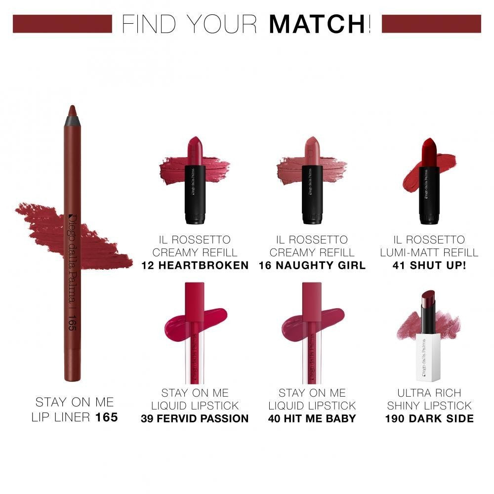 Diego dalla Palma Stay On Me Lip Liner 165 “Soft Cinnamon” – Matita Labbra
