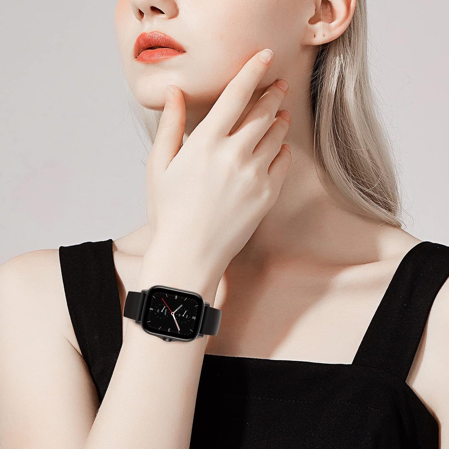 Smartwatch H13 Touchscreen con funzione Telefono – Nero Sportivo Acciaio inossidabile Bluetooth Fitness