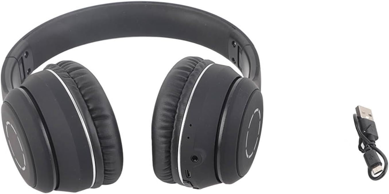 Cuffie Pieghevoli Chiamate HD Stabili per Bassi Pesanti con Luce per Telefono per Laptop