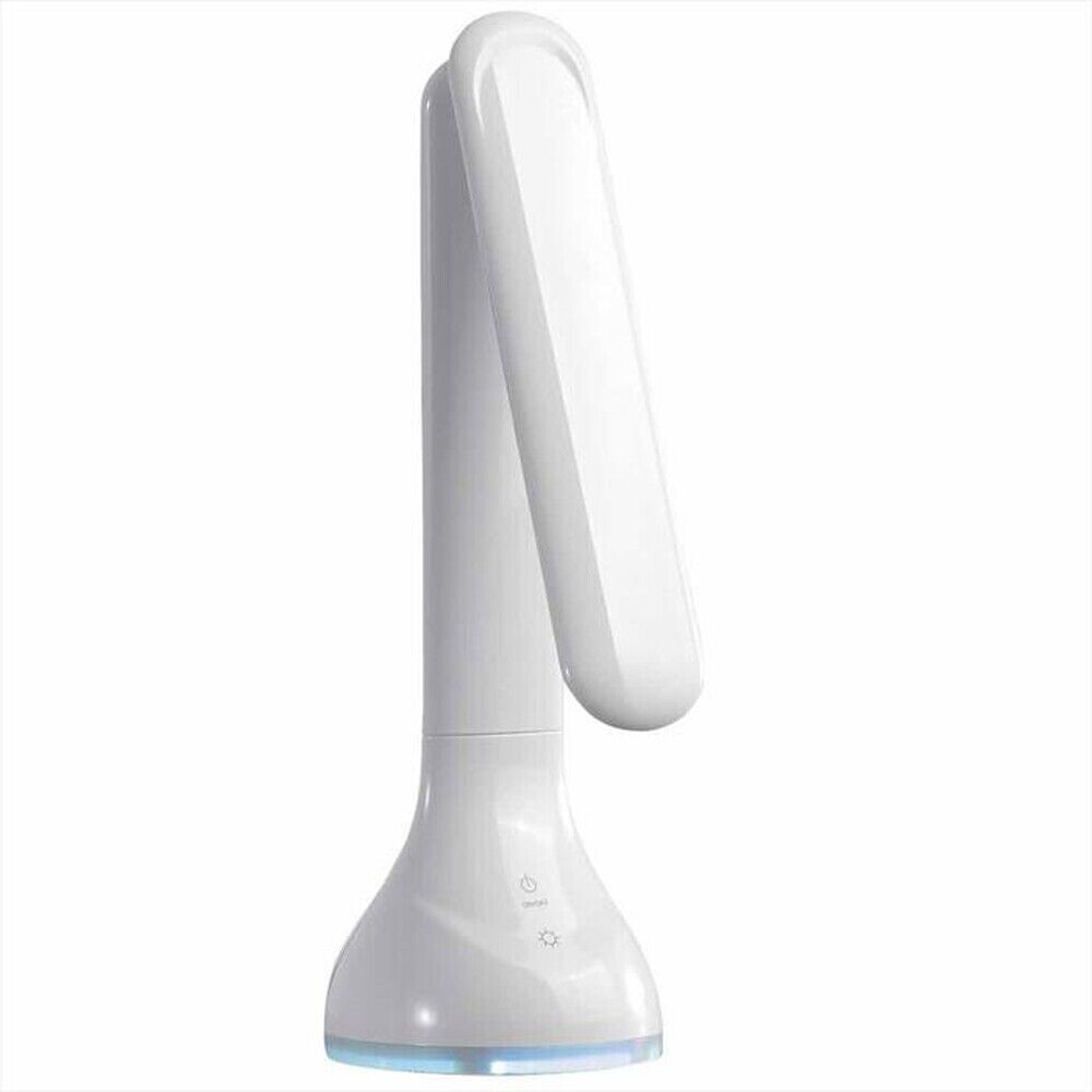 Lampada da tavolo led con batteria ricaricabile e base RGB
