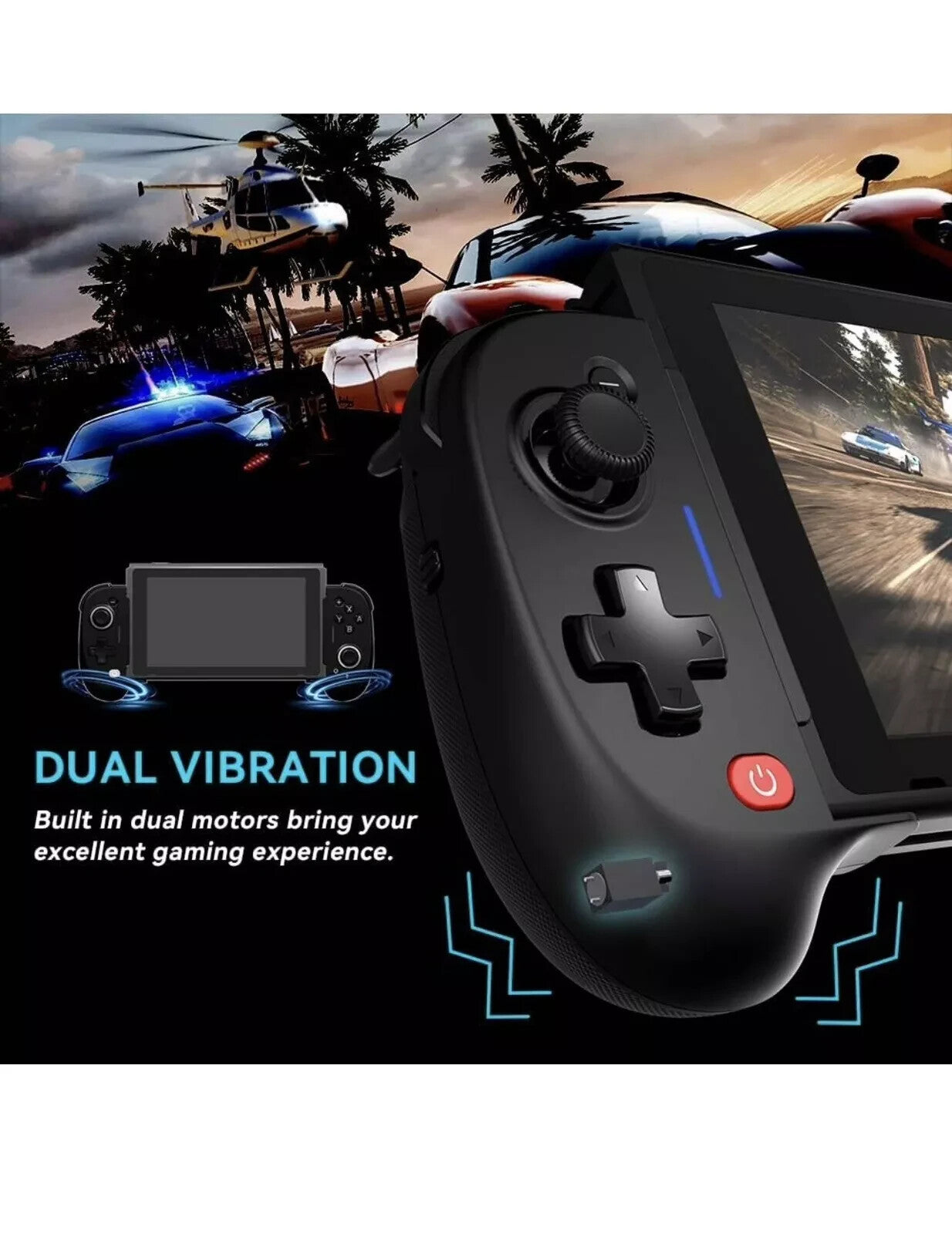 Controller di gioco mobile Shan Wan Q17 compatibile con Nintendo iOS  Android