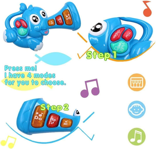 Giocattolo musicale per bambini per sviluppo dell'apprendimento precoce Inglese