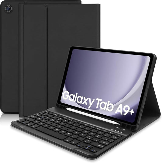 Tastiera Custodia per Samsung Galaxy Tab A9+ 2023 11 Pollici (SM-X210/X216/X218)