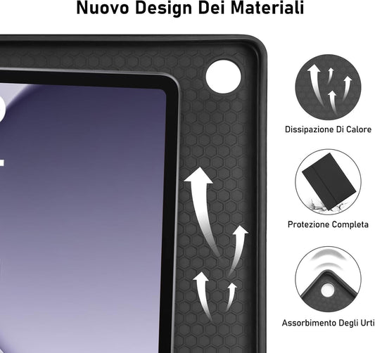 Tastiera Custodia per Samsung Galaxy Tab A9+ 2023 11 Pollici (SM-X210/X216/X218)