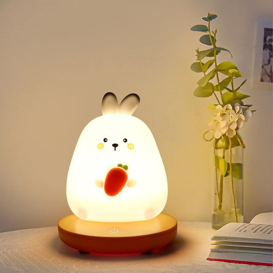 Luce Notturna Bambini Silicone USB Ricaricabile Regolabile Per Cameretta Bambini
