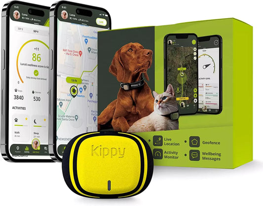 Kippy Evo GPS  Localizzatore per Cani E Gatti Impermeabile