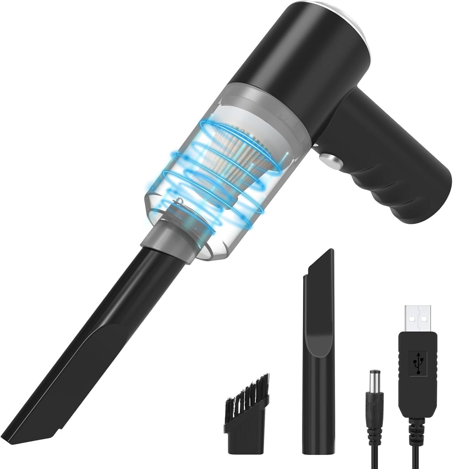 Aspirabriciole Senza Fili, Aspirapolvere Portatile Senza Fili per Auto 8000PA