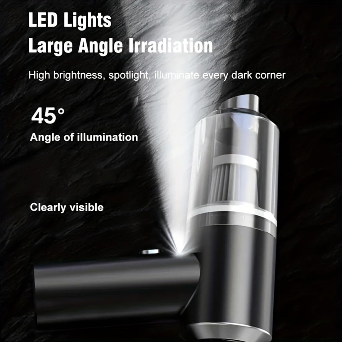 Aspirabriciole Senza Fili, Aspirapolvere Portatile Senza Fili per Auto 8000PA