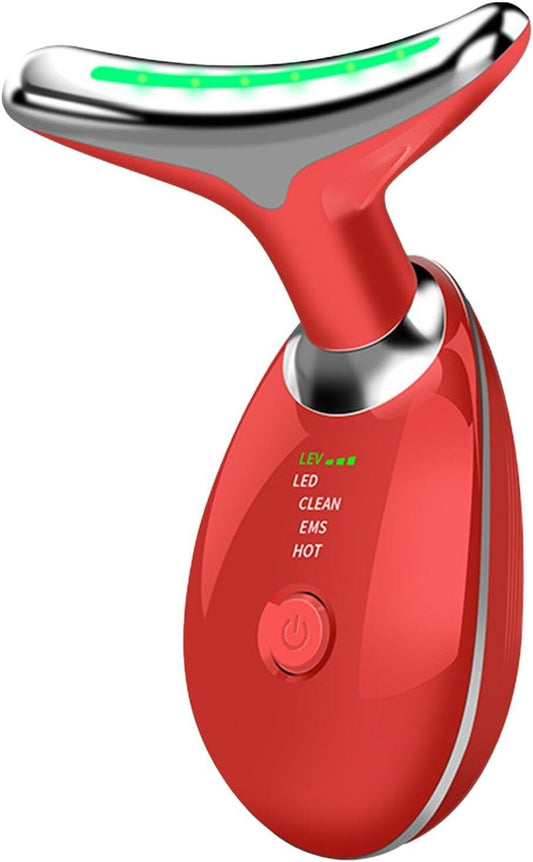 Massaggiatore per viso ricaricabile per la riduzione delle rughe a luce pulsata