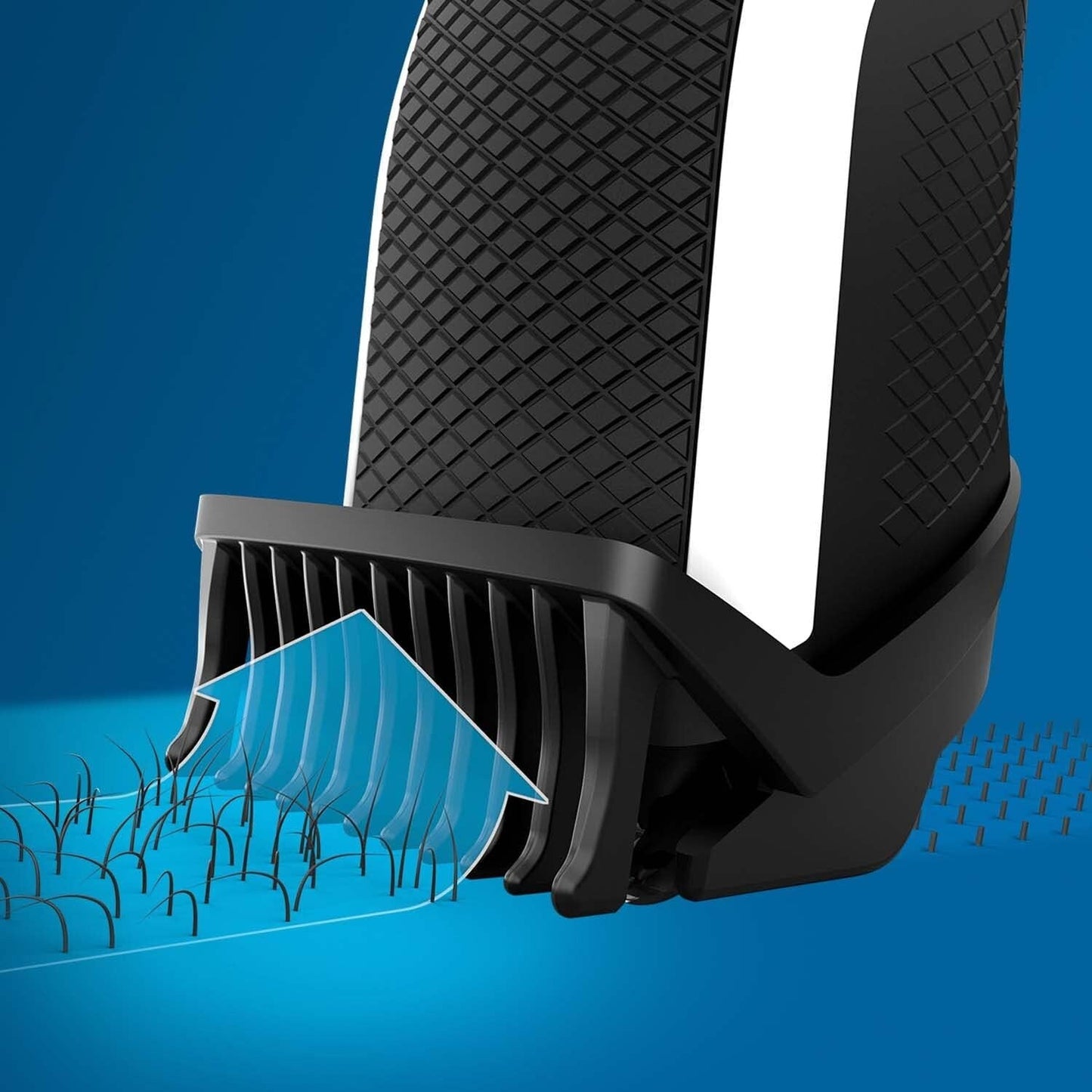 Philips BEARDTRIMMER Series 3000 BT3206/13 regolabarba Nero, Argento