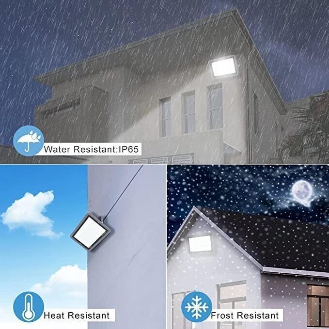 Faretto 30W Fari LED per Esterno 3000K Bianco Caldo Proiettore Moda Leggero