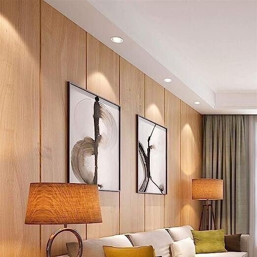 10 Faretti antiabbagliamento  a LED Plafoniere Incasso con Downlight girevoli