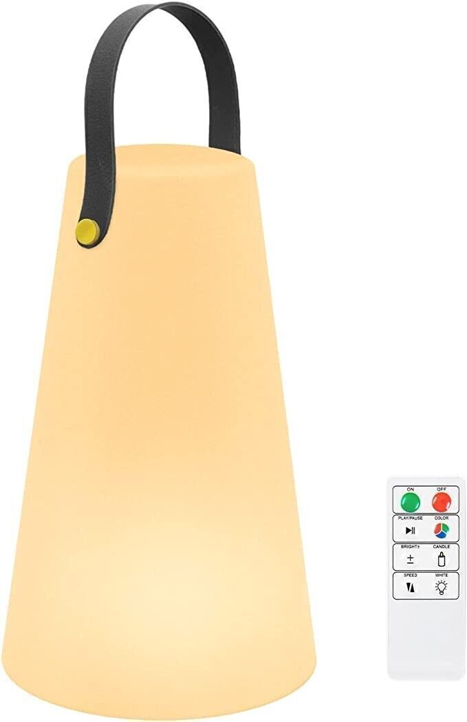 Lampada Da Tavolo Senza Fili A LED 8 Colori Dimmerabile Lampada Da Tavolo IP44