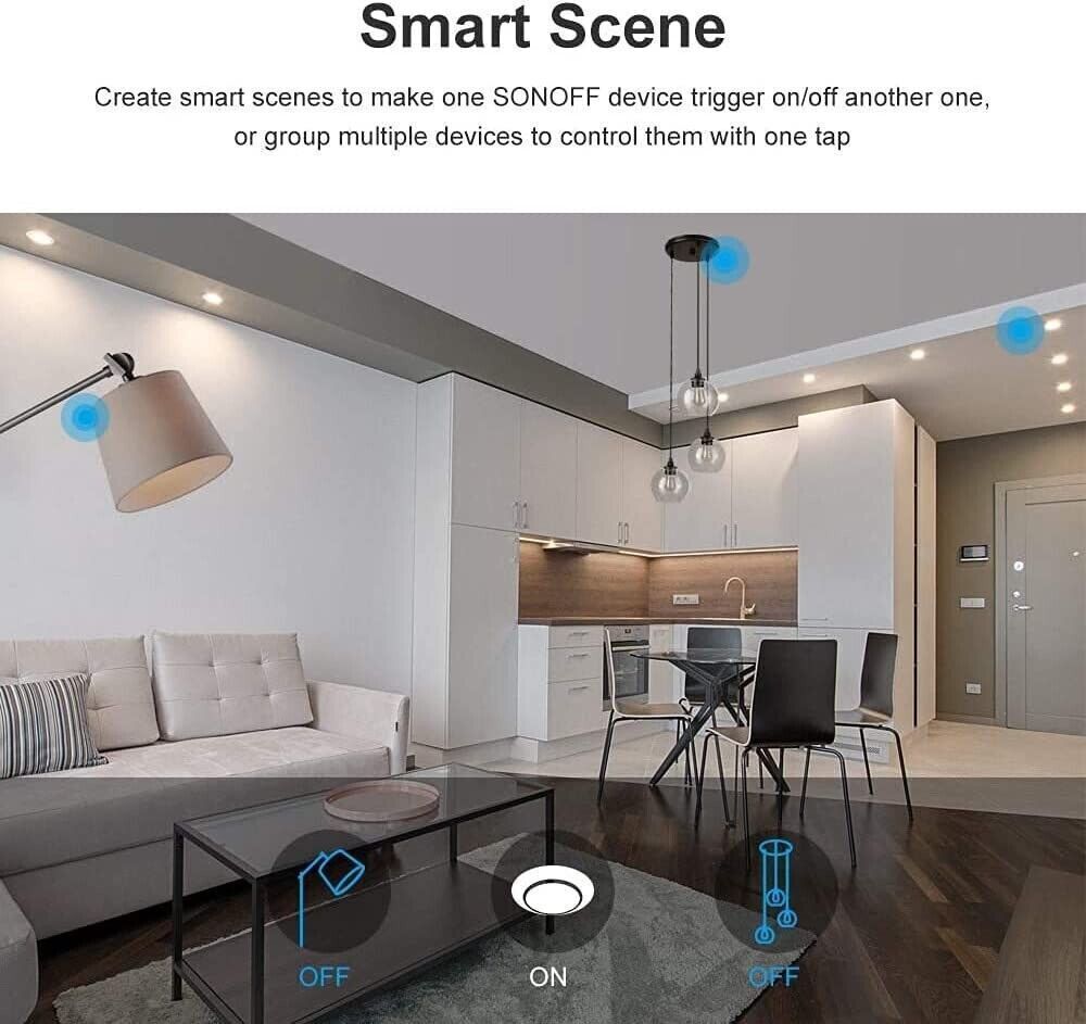 SONOFF T0US2C Interruttore Intelligente Luce Controllo RF Wireless WiFi da Muro