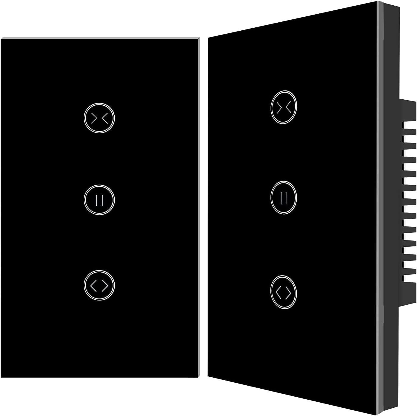 Wi-Fi Curtain Switch, Smart Touch Switch, Controllo Remoto e Vocale