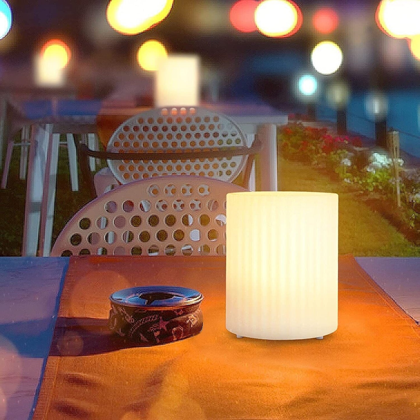 uuffoo Lampada da Tavolo LED Lampada da Tavolo Wireless 3 Luminosità Regolabile