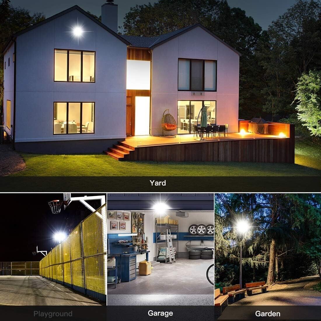 Proiettore a Led da Esterno 100W 10000LM Luce di Sicurezza Impermeabile IP67
