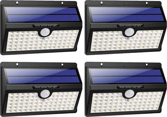 Luci Solari Esterno, 78 LED Super Luminosa Lampada Solare esterno, Confezione