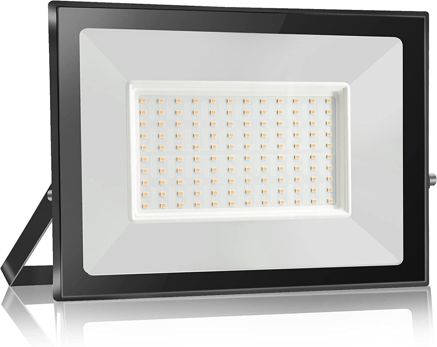 100W Faretto LED da Esterno Super Luminosa Bianco Caldo 3000K Fari LED Lampada
