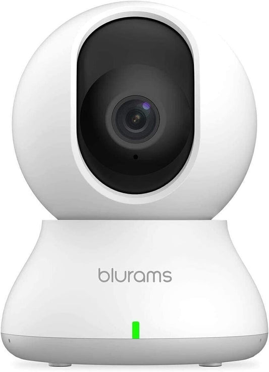 Blurams Telecamera Wi-Fi Interno,2K Videocamera Sorveglianza,Rotazione a 360°,Vi
