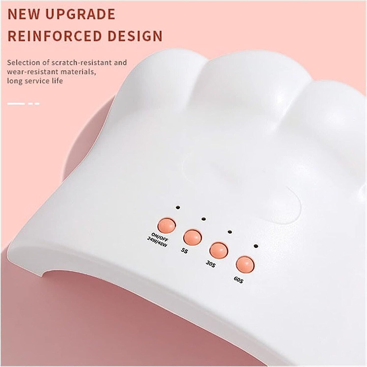 Lampada per Unghie LED UV Lampada per Unghie a LED a Zampa di Gatto, Lampada