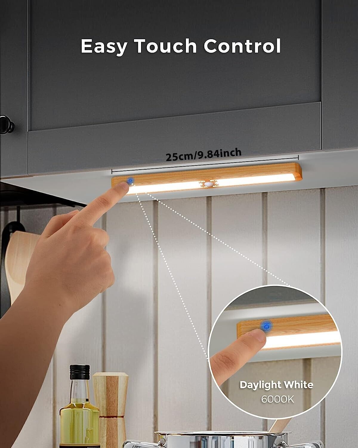 Luce Armadio LED con Sensore, Meiture 40 LED Lampada Armadio con Sensore