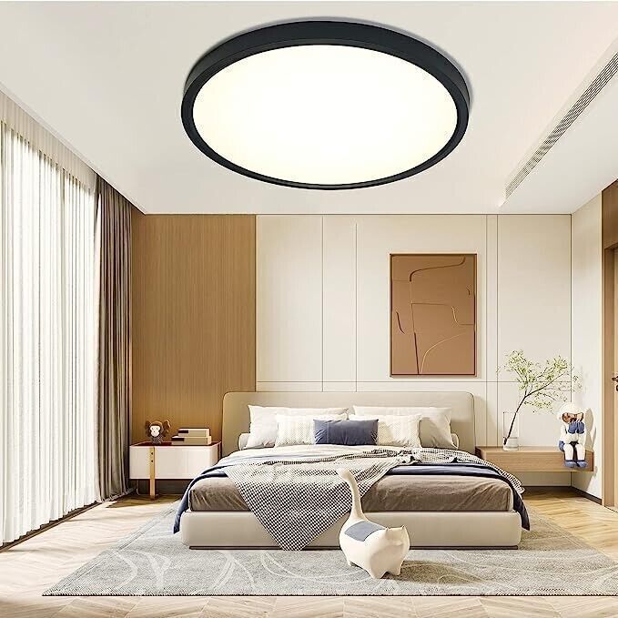 Plafoniera LED da 28W 3000K/4000K/6500K 3CCT Selezionabile, Plafoniera LED 2 pz