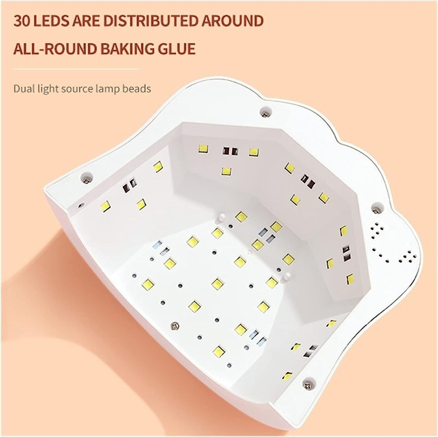 Lampada per Unghie LED UV Lampada per Unghie a LED a Zampa di Gatto, Lampada