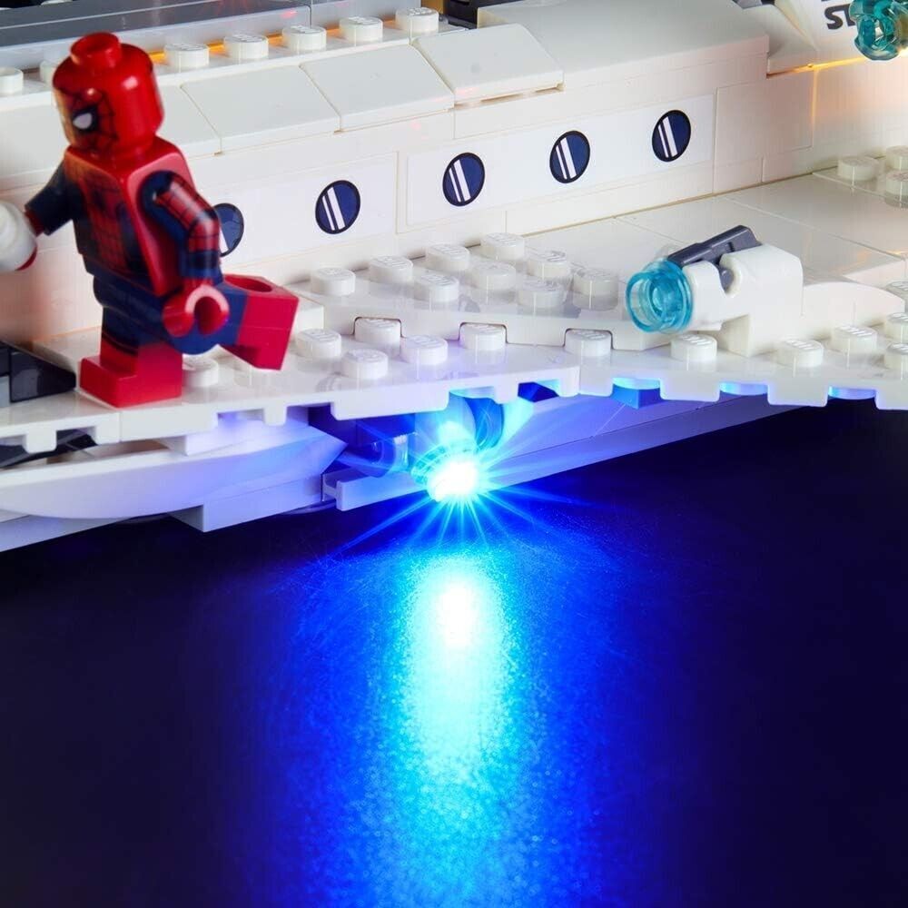 BRIKSMAX Kit di Illuminazione a LED per Lego Jet Stark e l'Attacco del Drone