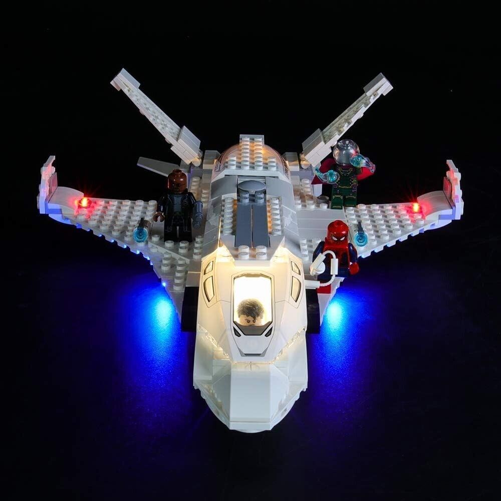 BRIKSMAX Kit di Illuminazione a LED per Lego Jet Stark e l'Attacco del Drone