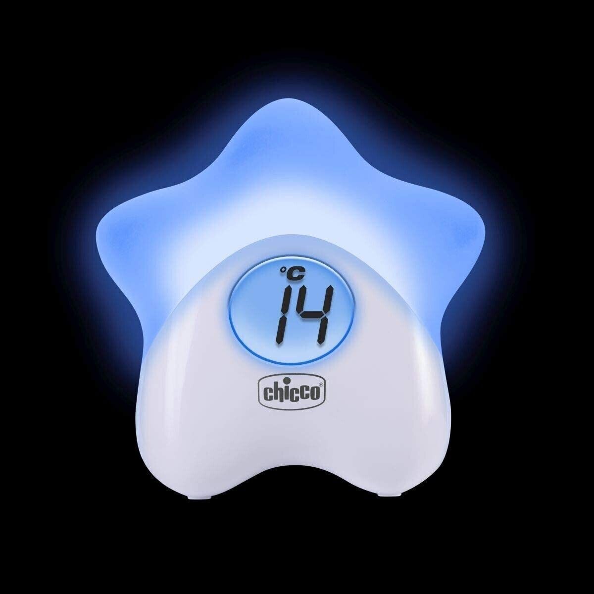 Chicco Luce Termometro Stella, Anti Buio, Bianco, 858 cubic_centimeters, 0.18