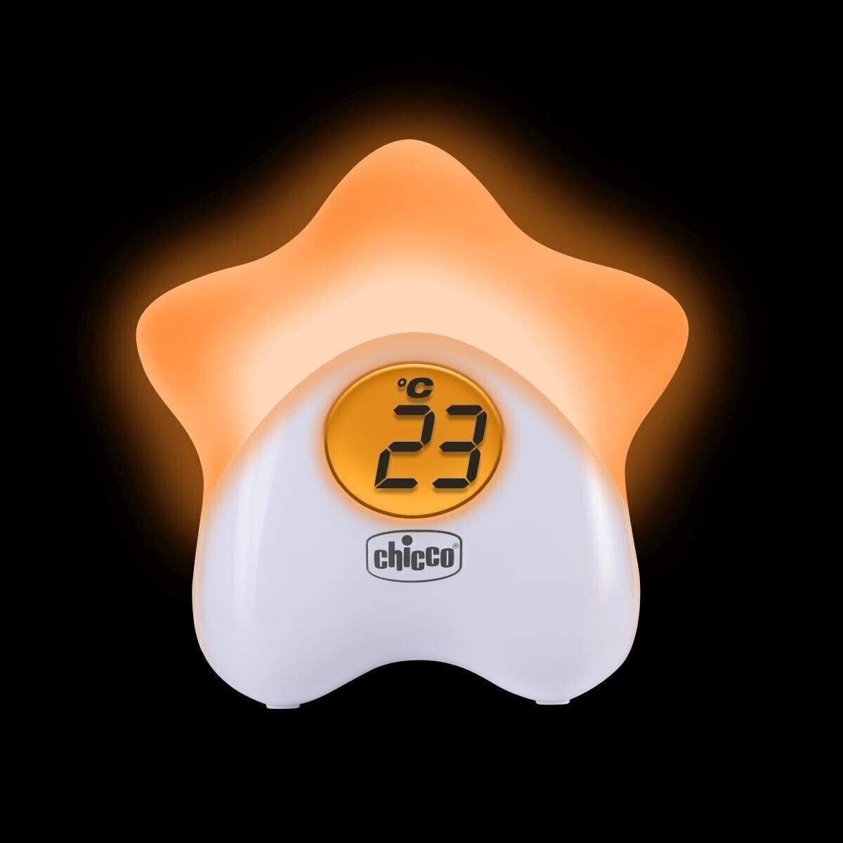 Chicco Luce Termometro Stella, Anti Buio, Bianco, 858 cubic_centimeters, 0.18