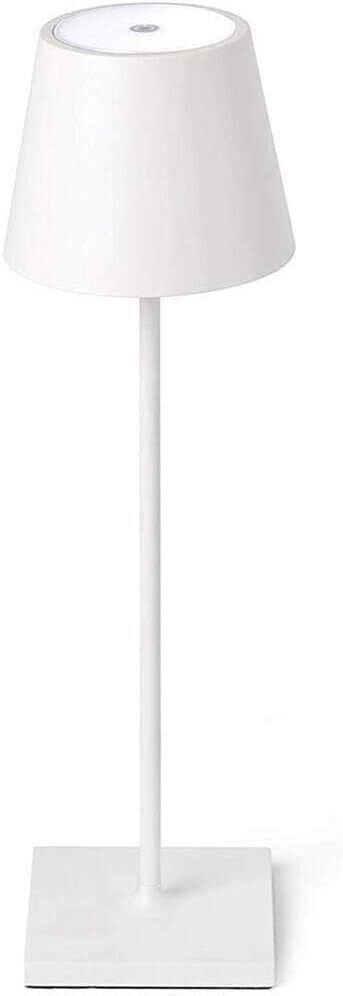 Lampada da tavolo touch Dimmerabile senza fili ricaricabile in metallo abatjour