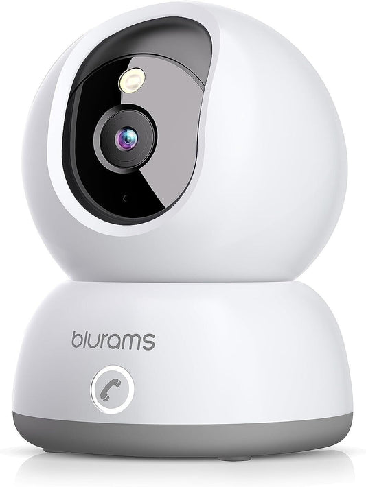 BLURAMS A31C Telecamera WiFi Interno 2K 3MP 360° Audio Visione Notturna One Touch