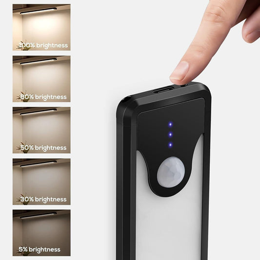 Luci da Armadio con sensore di movimento, luce notturna a LED ricaricabile