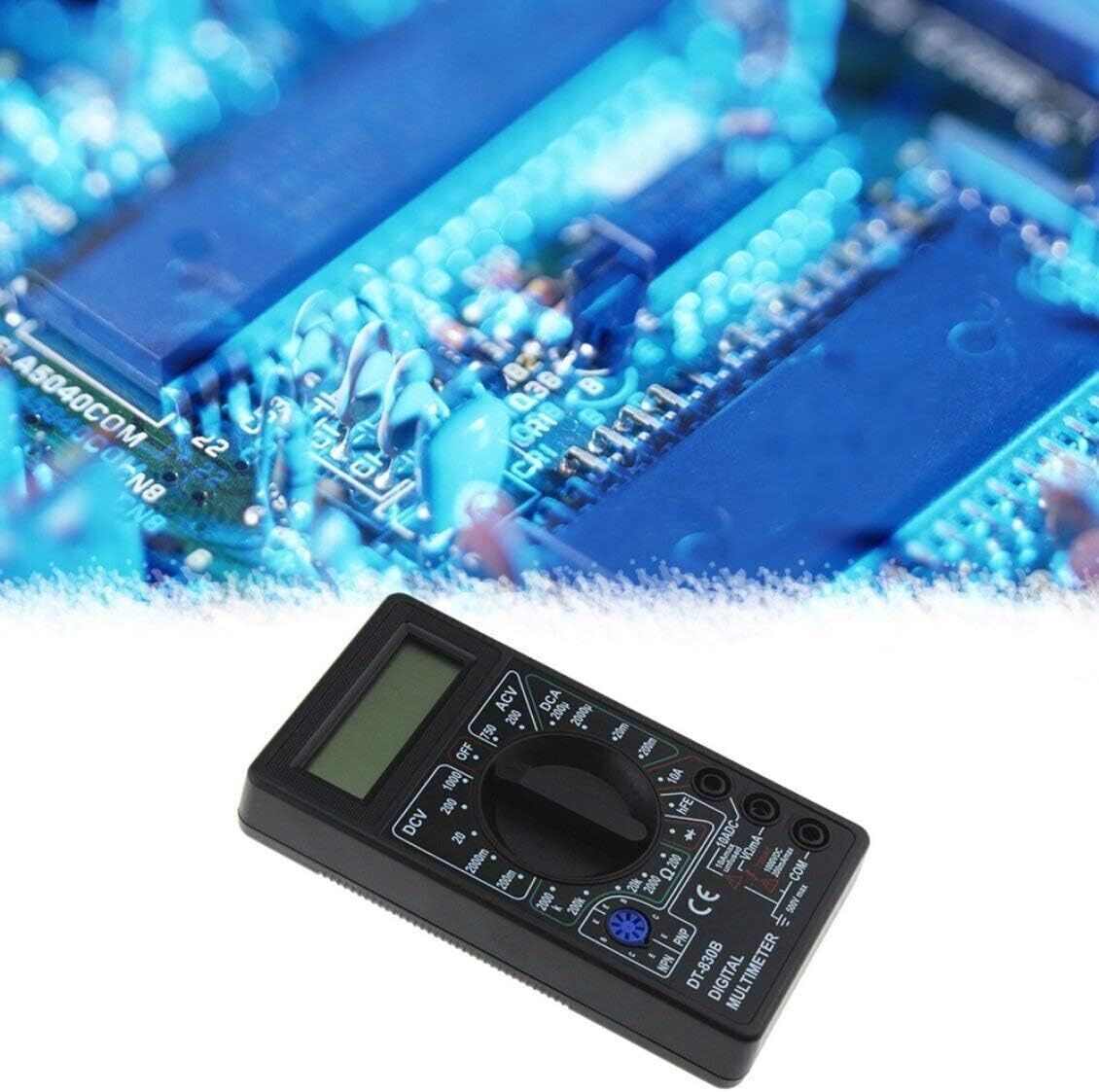 Multimetro, DT830B Multimetro Voltmetro elettronico digitale LCD portatile
