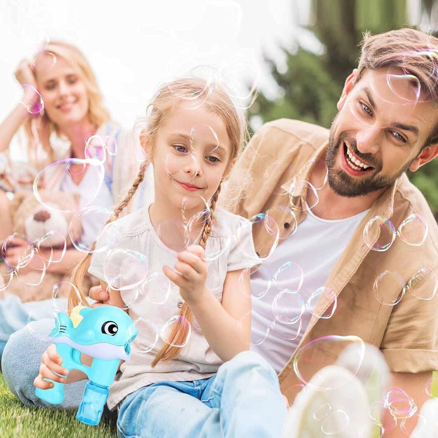 Bubble Machine per Bambini, Bubble Maker Automatico, Macchina per Bolle